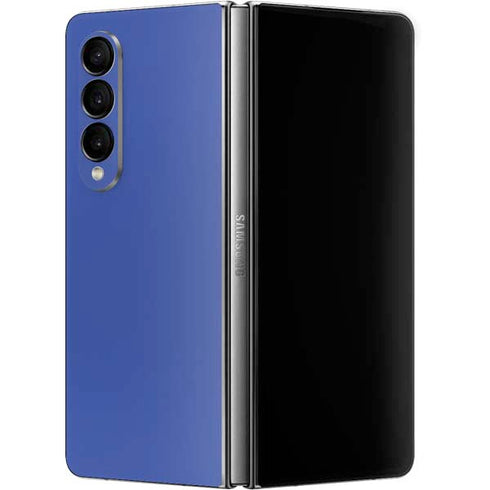 Blue Solid Galaxy Z Fold4 5G Skin